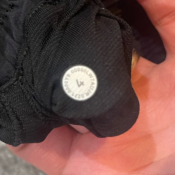 lululemon athletica Camo Black Women's Athletic Shorts - Picture 2 of 12